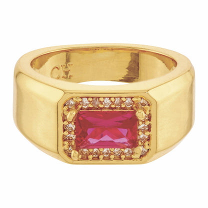 The Lady Boss Pinky Finger Ring Gold/Sakura