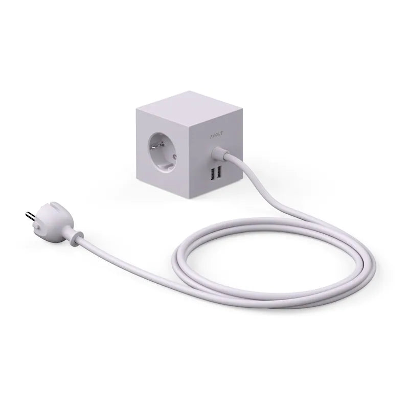 Square 1 USB Magnet Gotland Grey