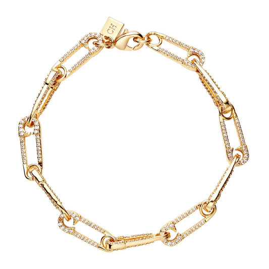 Locked Bracelet Gold 18cm