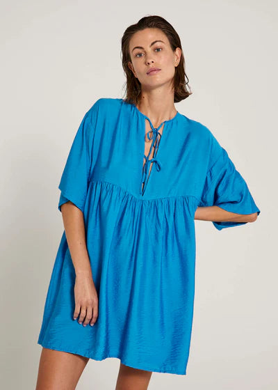 Alyssa Lunette Dress Ibiza Blue