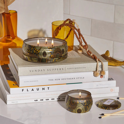 3-Wick Tin Candle – Baltic Amber 340g