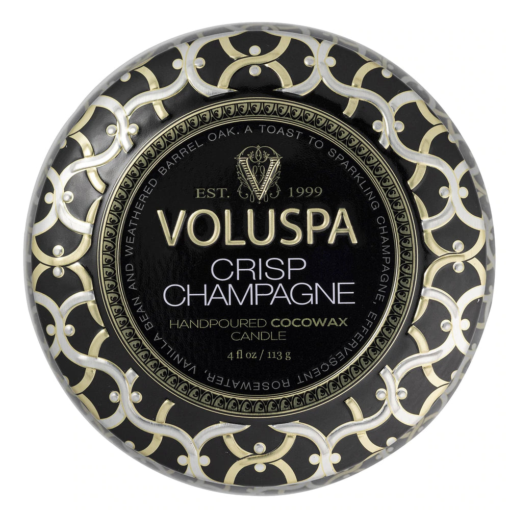 Mini Tin Candle – Crisp Champagne 113g