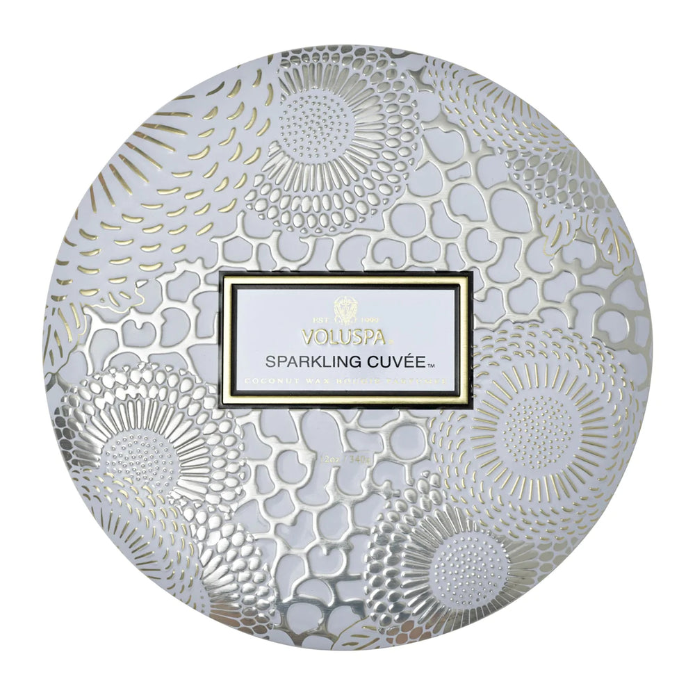 3-Wick Tin Candle – Sparkling Cuvée 340g