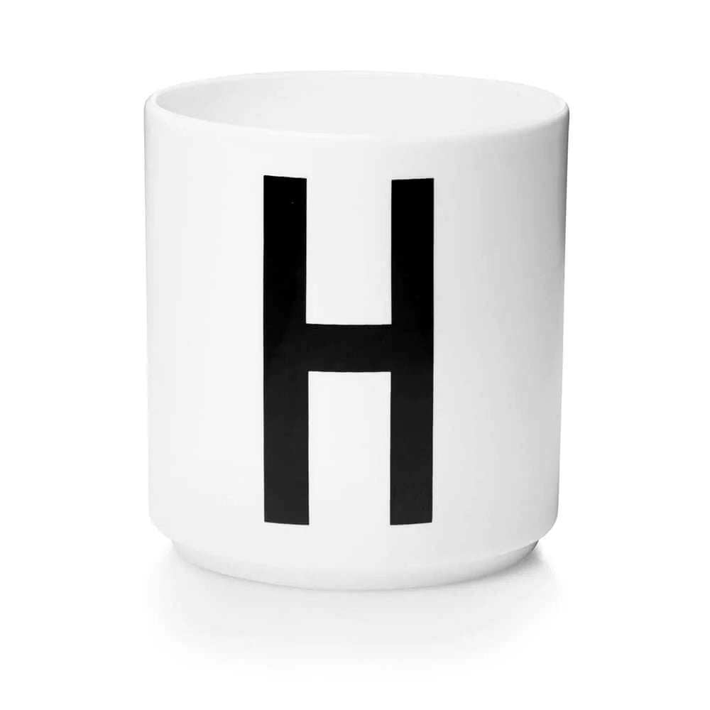 Porcelain Cup White (A-Z) H