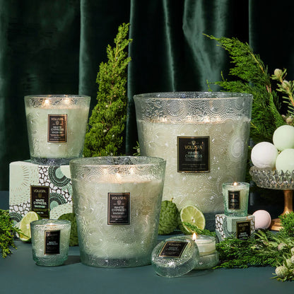 3-Wick Hearth Candle – White Cypress 1077g