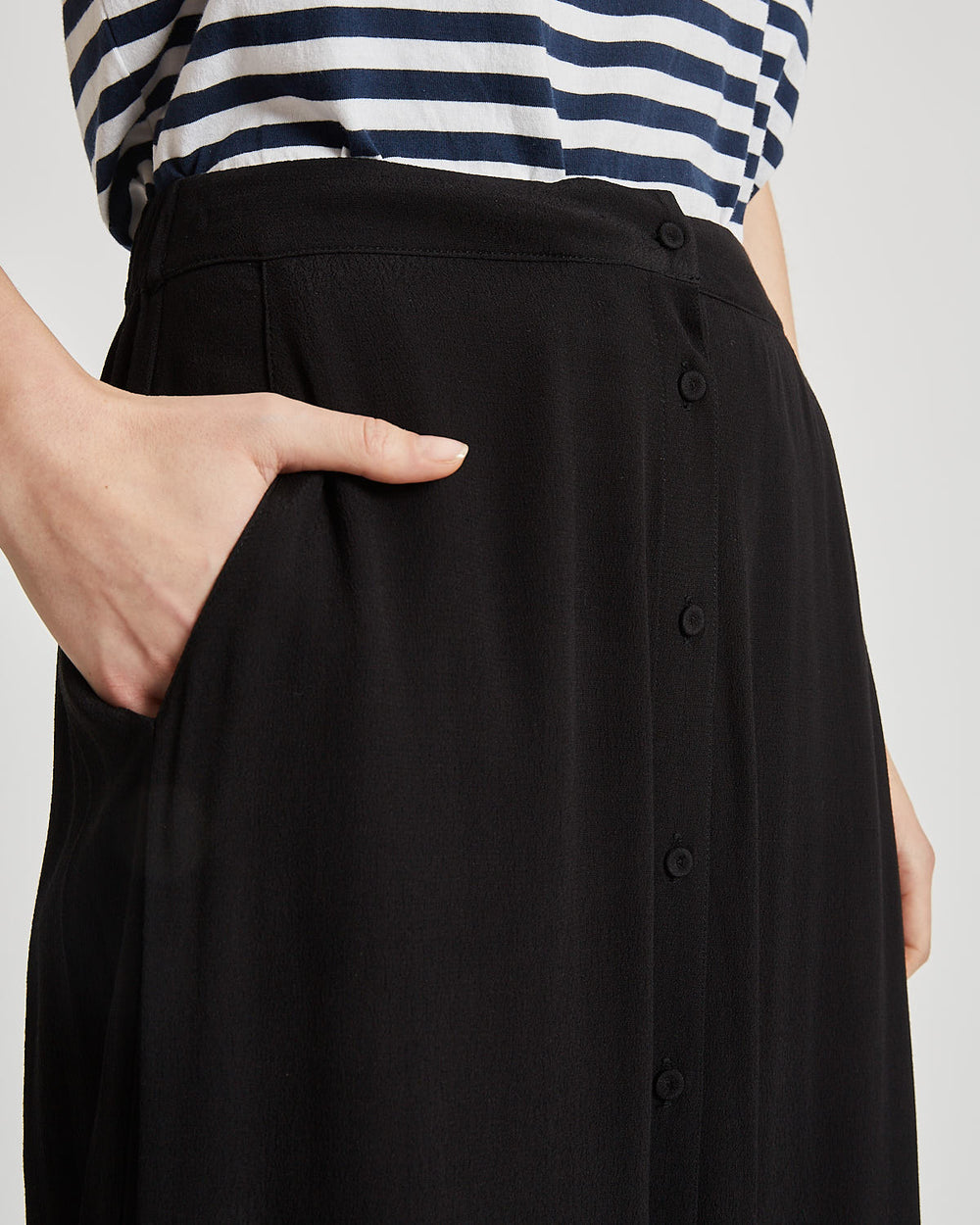Maisa Midi Skirt Black