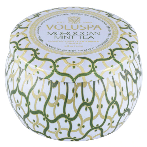 Mini Tin Candle – Moroccan Mint Tea 113g
