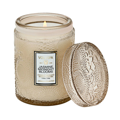 Small Jar Candle - Jasmine Midnight Blooms 156g