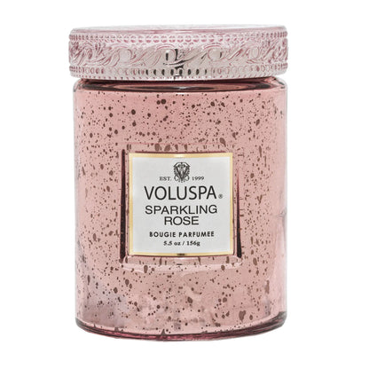 Small Jar Candle – Sparkling Rose 156g