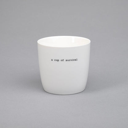 Krus "a cup of survival" 300ml