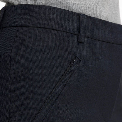 Angelie Pure 584 Dark Blue Herringbone