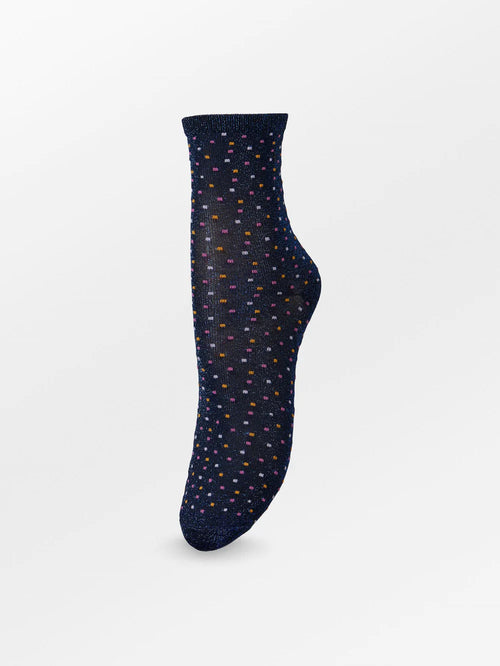 Liza Glitza Sock Maritime Blue