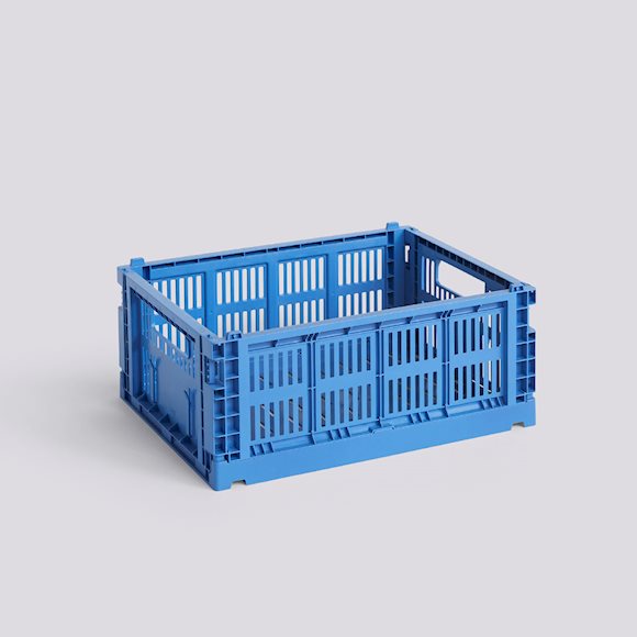 Colour Crate Medium Electric Blue