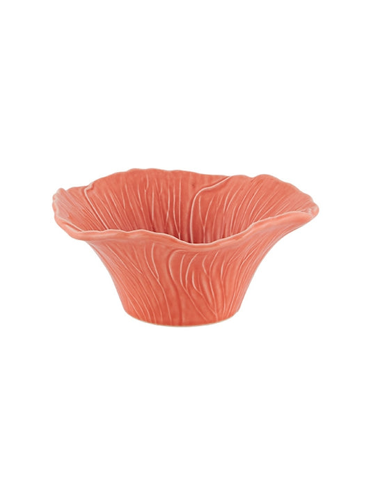 Maria Flor – Bowl Hollyhock 15.5 Red