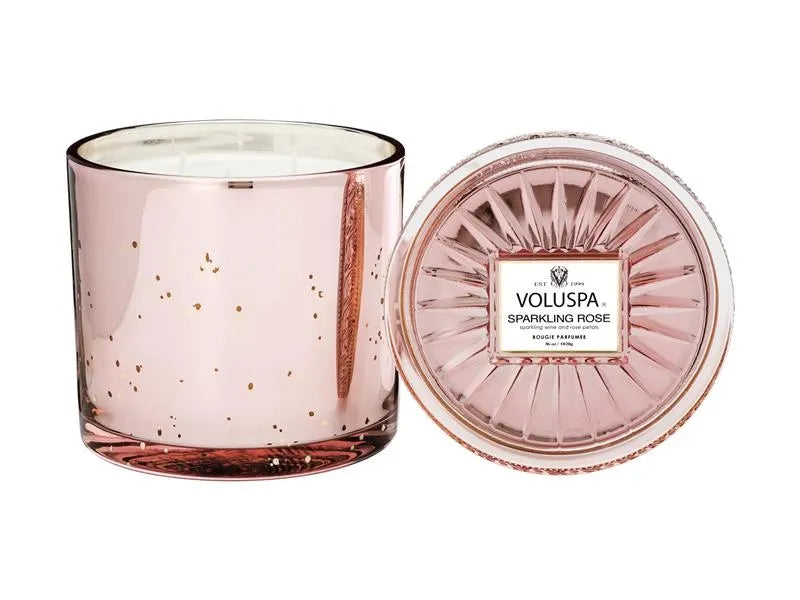 Boxed Candle – Sparkling Rose 255g