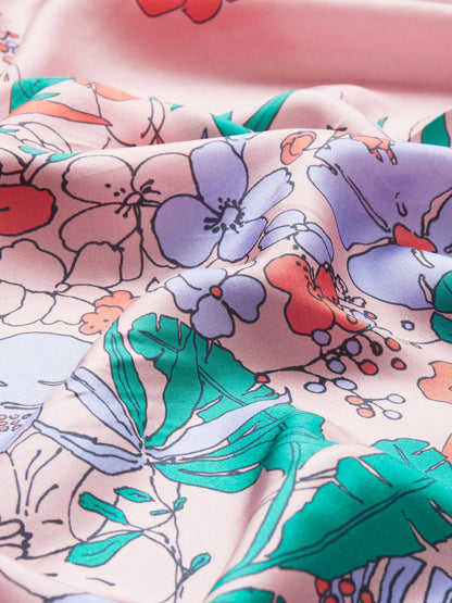 Maleia Sia Scarf Rose Blossom