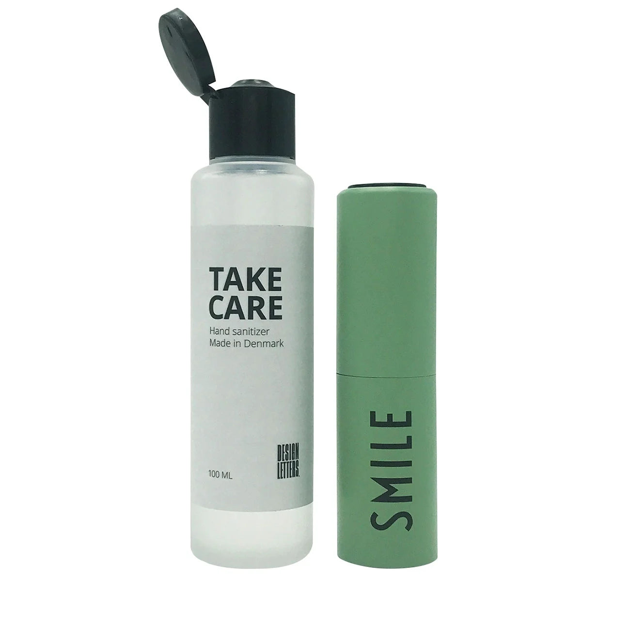 Take Care Hand Sanitizer 100ml + Dispenser Smile Green