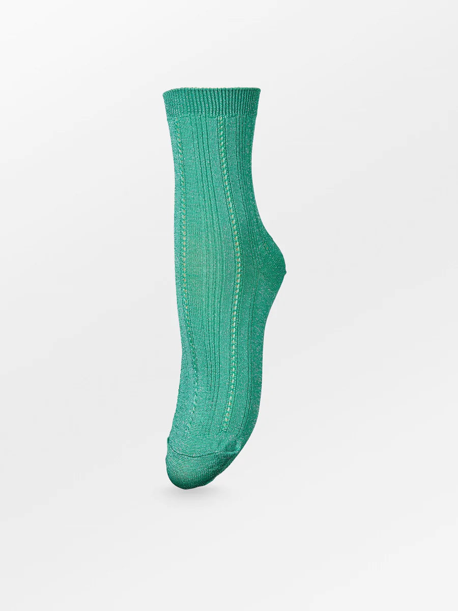 Glitter Drake Sock Irish Green