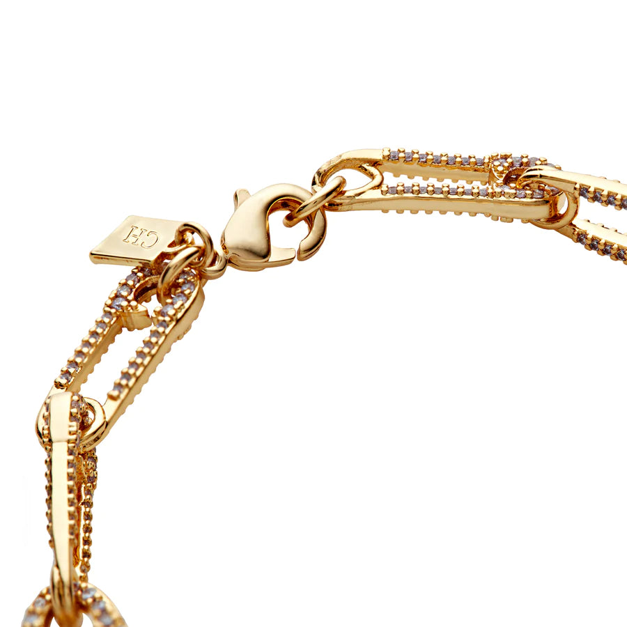 Locked Bracelet Gold 18cm