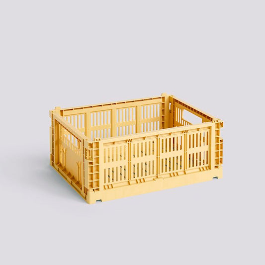 Colour Crate Medium Golden Yellow