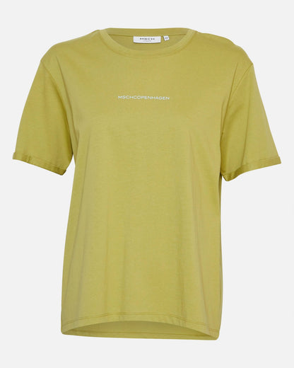 Terina Organic Small Logo Tee Cedar/S Blue