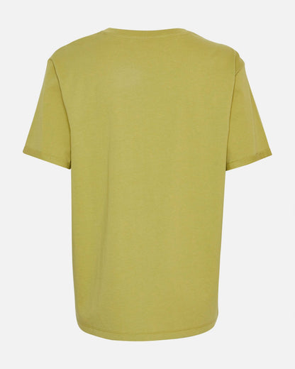 Terina Organic Small Logo Tee Cedar/S Blue