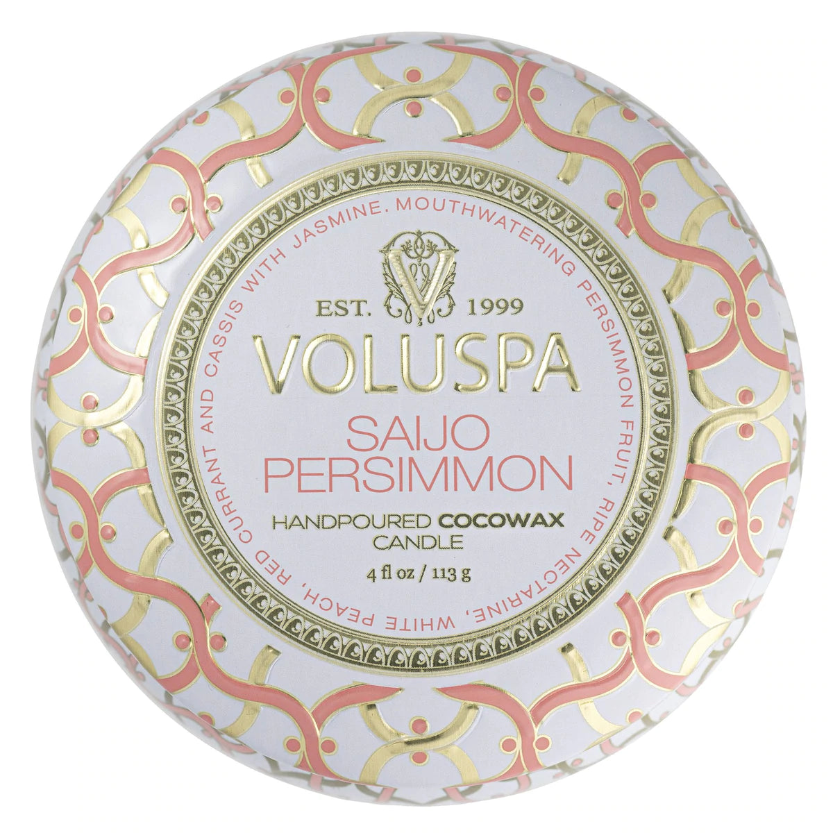 Mini Tin Candle – Saijo Persimmon 113g