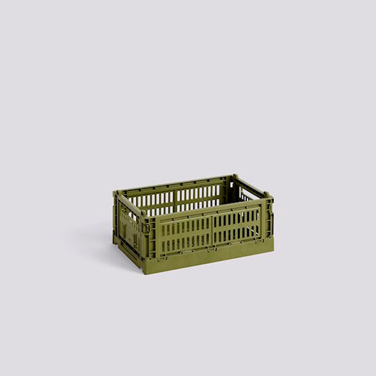 Colour Crate Small Olive