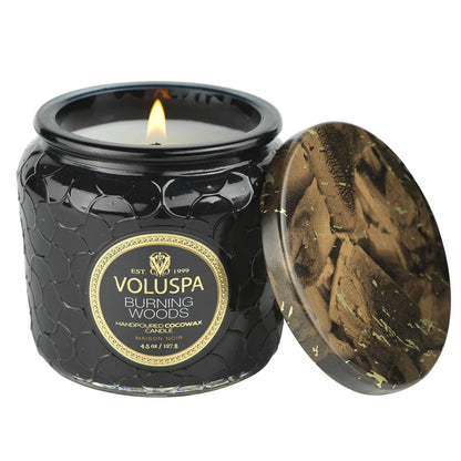Petite Jar Candle – Burning Woods 127g
