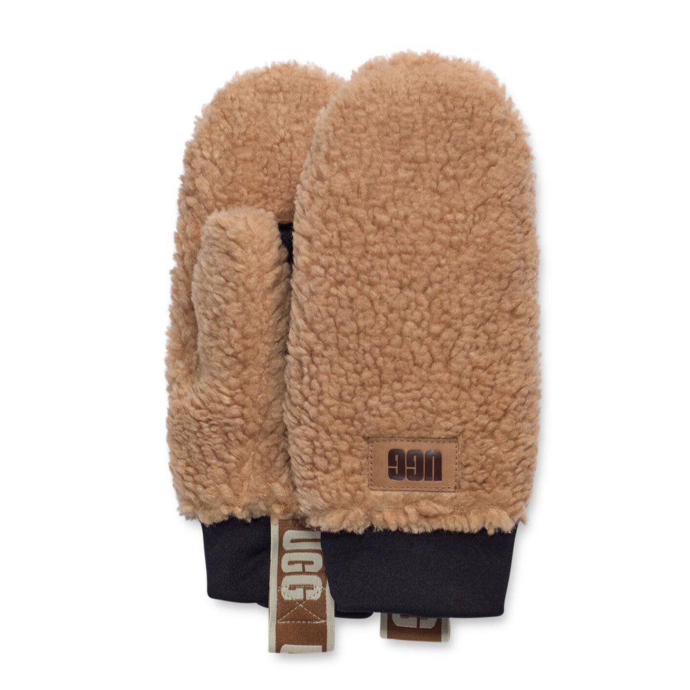 W Sherpa Mitten Caramel