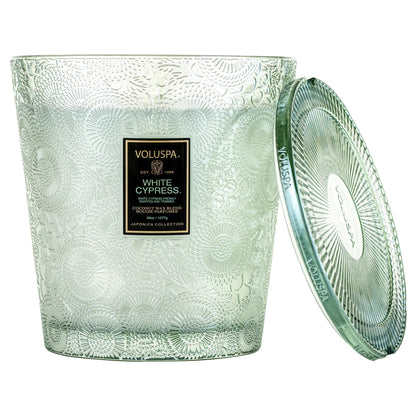 3-Wick Hearth Candle – White Cypress 1077g