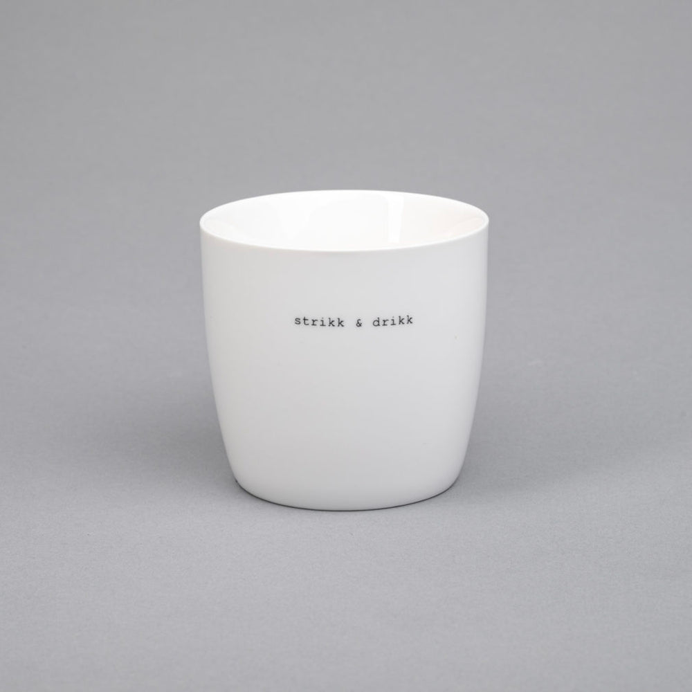 Krus "strikk & drikk" 300ml