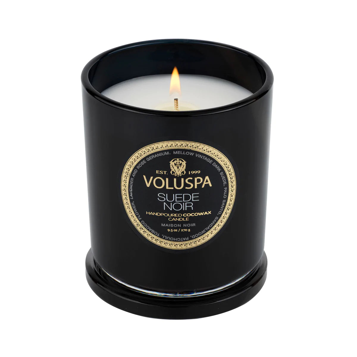 Boxed Classic Candle – Suede Noir 270g