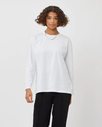 Arkisa Long Sleeved T-Shirt White